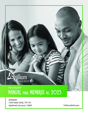 2023 Spanish Tri-County Member Handbook cover image